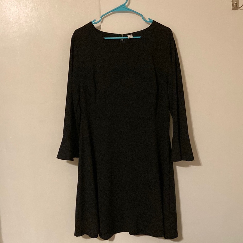 XL 3/4 Sleeve Black Dress from Old Navy